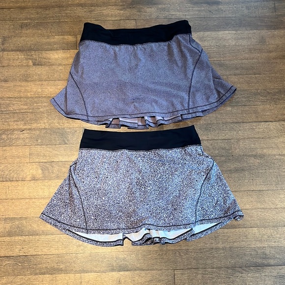 ✨HP✨ 2 pairs! Perfect condition LULULEMON Circuit Breaker skorts. 6, tall. OBO! - Picture 4 of 16